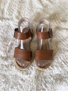 Girls Falls Creek Sandals – Size 12 – Brown Velcro‎